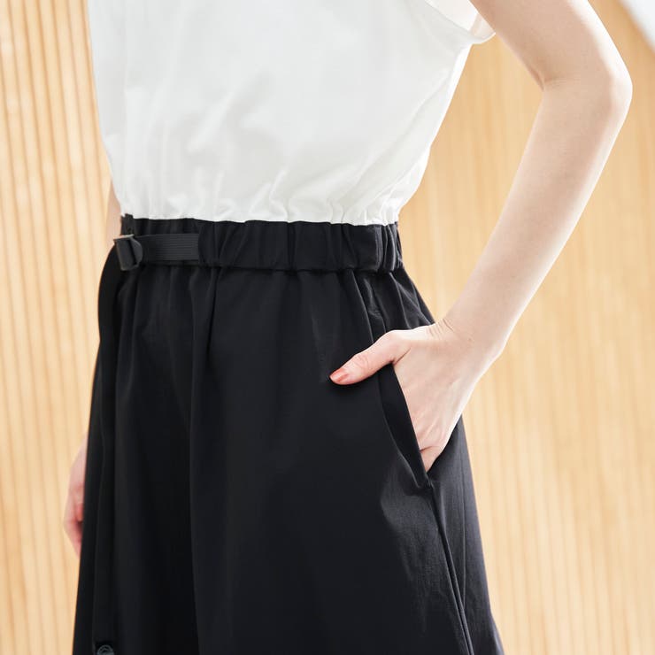 【C.mt】ドッキングワンピース | coen【women】 | 詳細画像7 