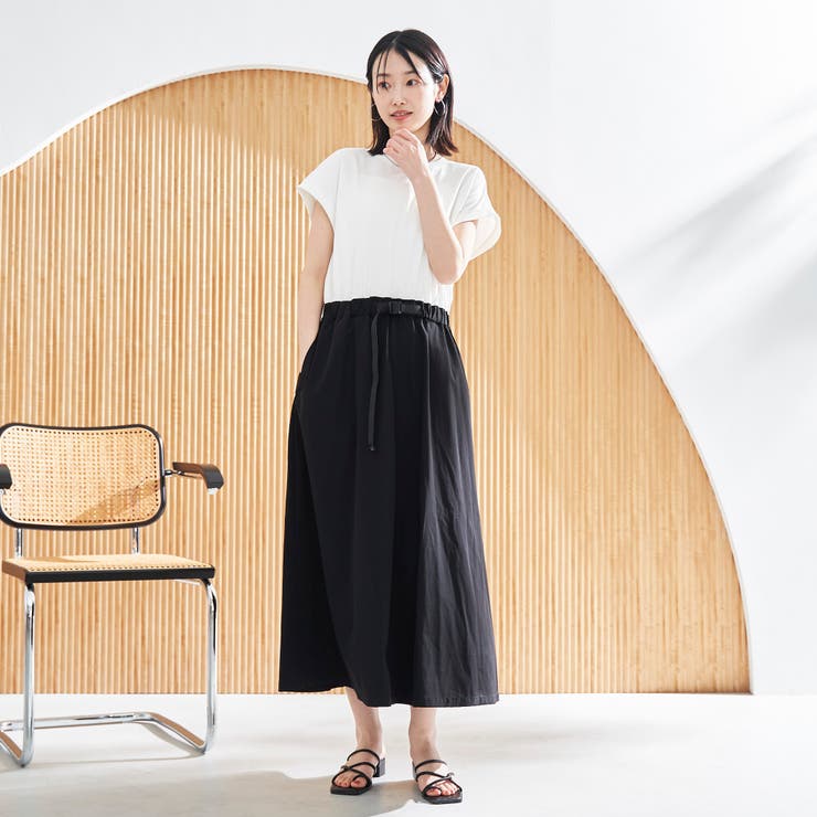 BLACK | 【C.mt】ドッキングワンピース | coen【women】