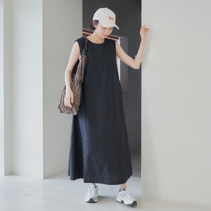 リネンライクフレアワンピース | coen【women】 | 詳細画像2 