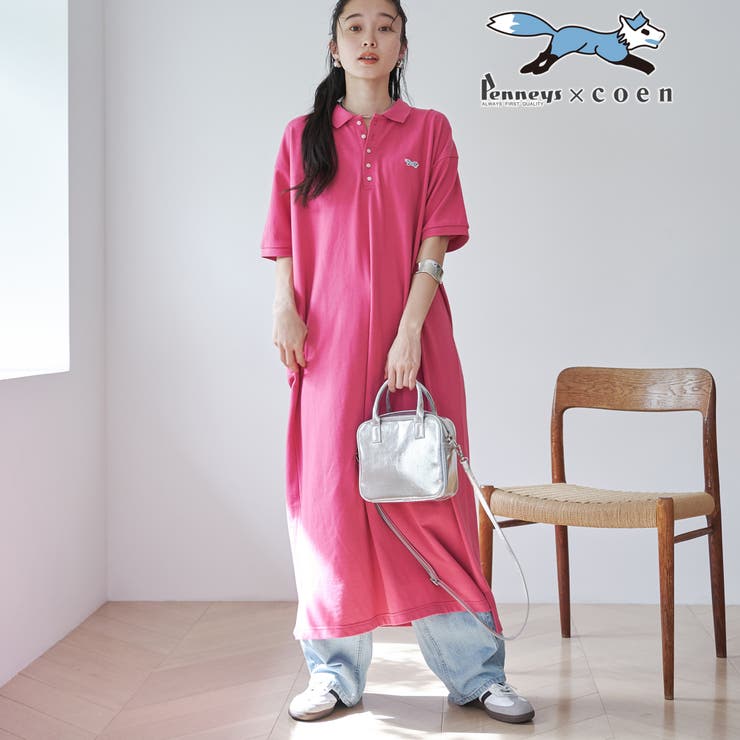 PINK | PENNEYS(ぺニーズ)別注 ポロワンピース | coen【women】