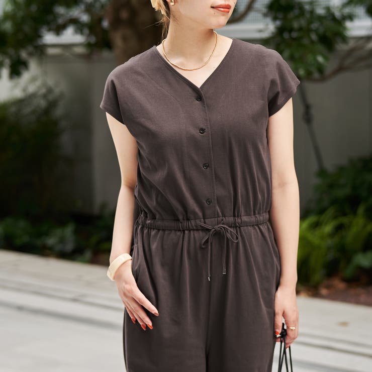 【WELLTECT】USAコットンサロペット | coen【women】 | 詳細画像11 