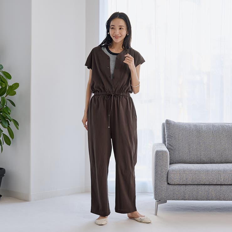 【WELLTECT】USAコットンサロペット | coen【women】 | 詳細画像12 