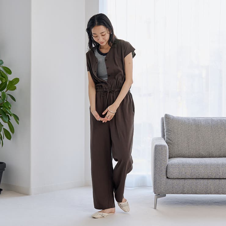 【WELLTECT】USAコットンサロペット | coen【women】 | 詳細画像13 