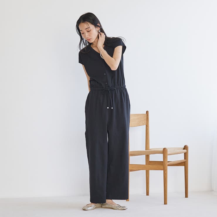 【WELLTECT】USAコットンサロペット | coen【women】 | 詳細画像2 