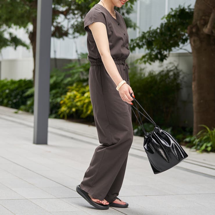 【WELLTECT】USAコットンサロペット | coen【women】 | 詳細画像9 