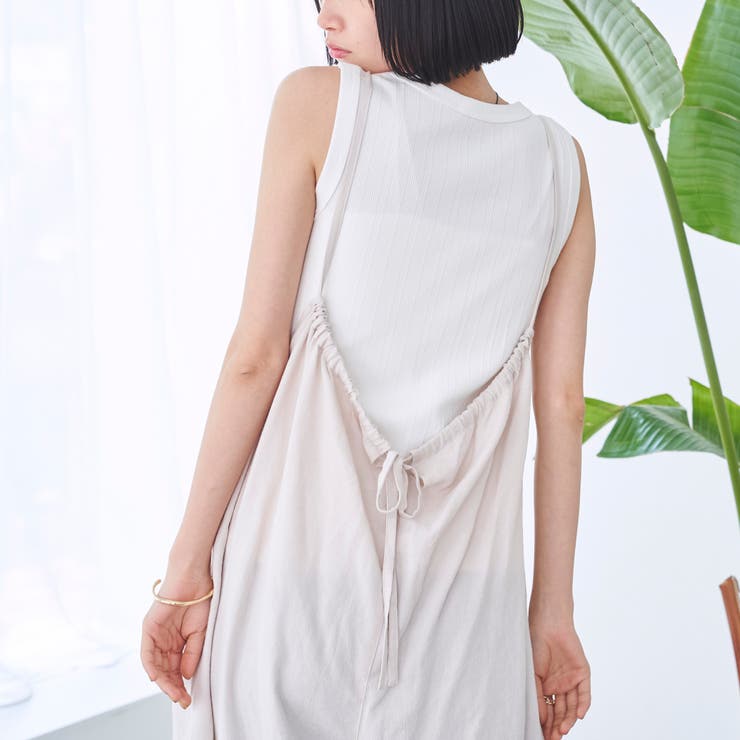 涼感強撚サンドサロペットパンツ | coen【women】 | 詳細画像11 