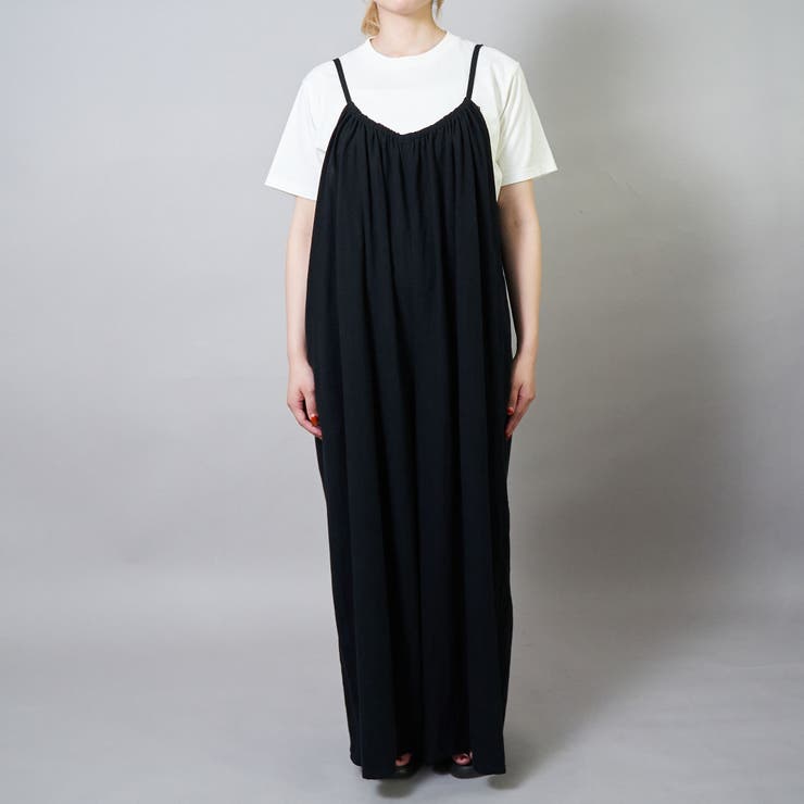 涼感強撚サンドサロペットパンツ | coen【women】 | 詳細画像20 