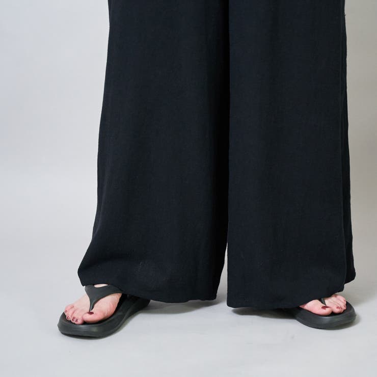 涼感強撚サンドサロペットパンツ | coen【women】 | 詳細画像26 