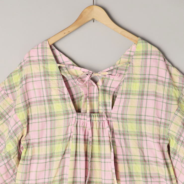 【スザンヌさんコラボ】Suuチェックフレアスリーブワンピース | coen【women】 | 詳細画像11 