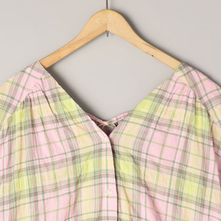 【スザンヌさんコラボ】Suuチェックフレアスリーブワンピース | coen【women】 | 詳細画像12 