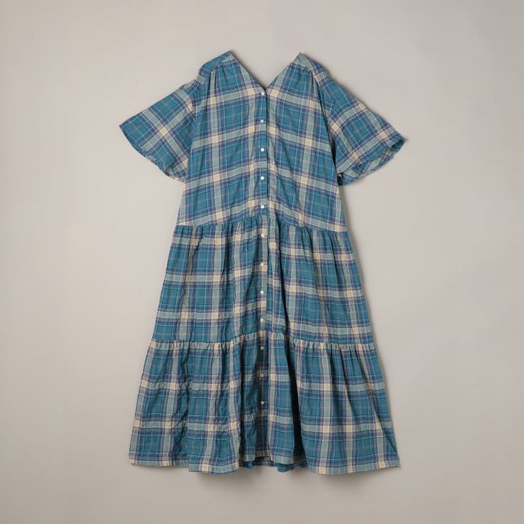 【スザンヌさんコラボ】Suuチェックフレアスリーブワンピース | coen【women】 | 詳細画像16 