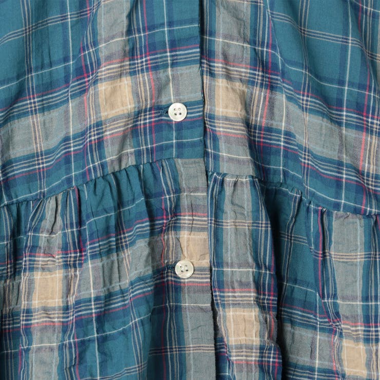 【スザンヌさんコラボ】Suuチェックフレアスリーブワンピース | coen【women】 | 詳細画像17 