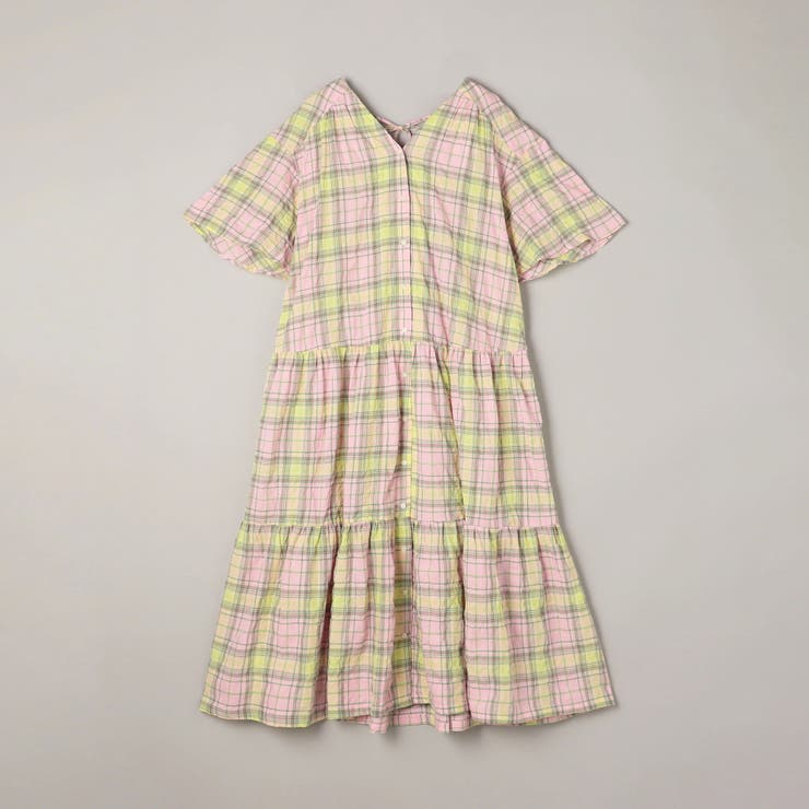【スザンヌさんコラボ】Suuチェックフレアスリーブワンピース | coen【women】 | 詳細画像9 