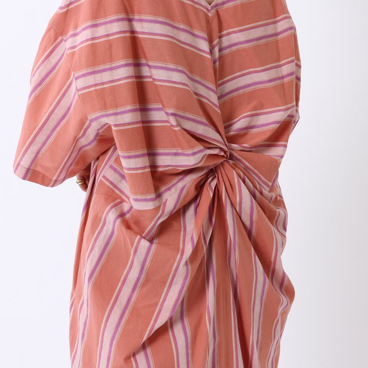 2wayバックツイストストライプワンピース 品番 Coew Coen Women コーエン のレディースファッション通販 Shoplist ショップリスト