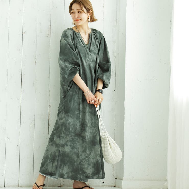 タイダイ染めロングワンピース 品番 Coew Coen Women コーエン のレディースファッション通販 Shoplist ショップリスト