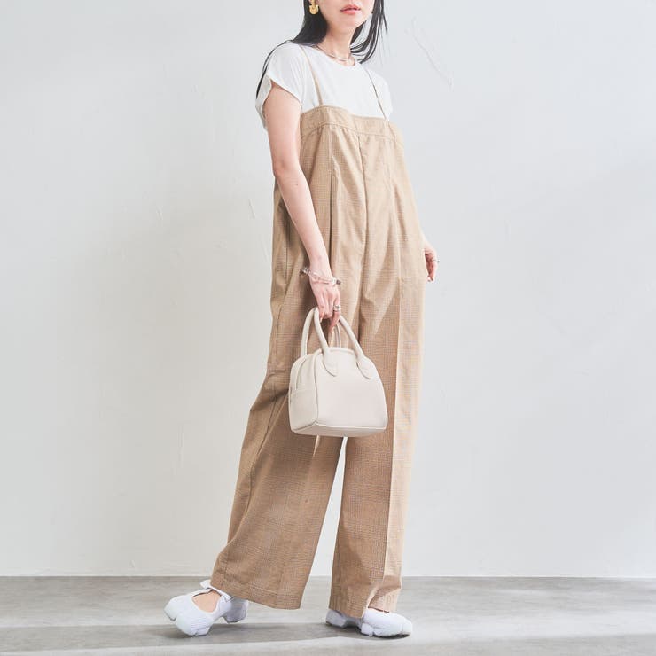 2セットアイテム】Tシャツ×キャミサロペット[品番：COEW0003173]｜coen 