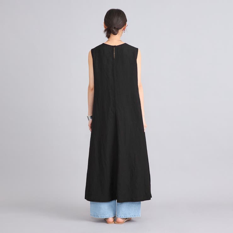接触冷感リネンレーヨンフレアワンピース | coen【women】 | 詳細画像17 