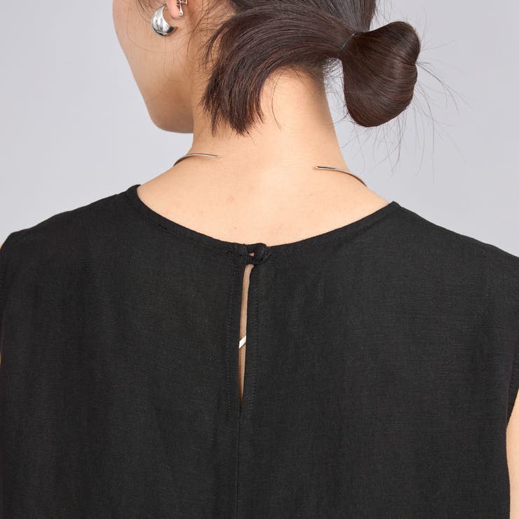 接触冷感リネンレーヨンフレアワンピース | coen【women】 | 詳細画像19 