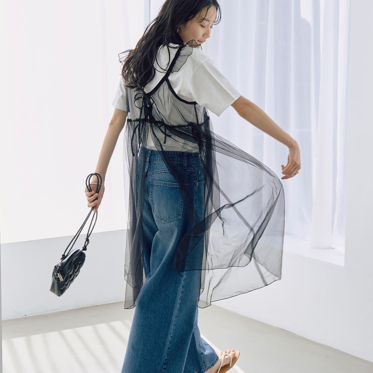 2WAYチュールキャミワンピース[品番：COEW0005653]｜coen【women