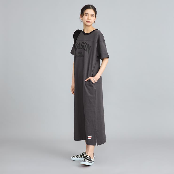 新品　ジャーナルスタンダード✖️メイソン　別注　ロゴワンピース　76 新品 ジャーナルスタンダード✖️メイソン 別注 ロゴワンピース 76