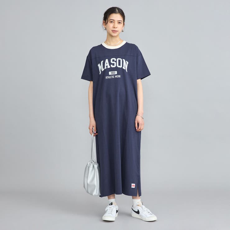 新品　ジャーナルスタンダード✖️メイソン　別注　ロゴワンピース　76 新品 ジャーナルスタンダード✖️メイソン 別注 ロゴワンピース 76