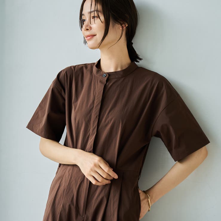 RONEL】タックオールインワン[品番：COEW0005759]｜coen【women