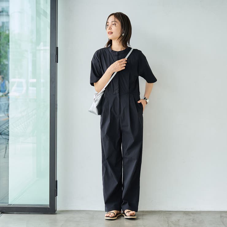 machatt タックネックオールインワン machatt マチャット タックネックオールインワン