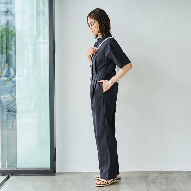 RONEL】タックオールインワン[品番：COEW0005759]｜coen【women