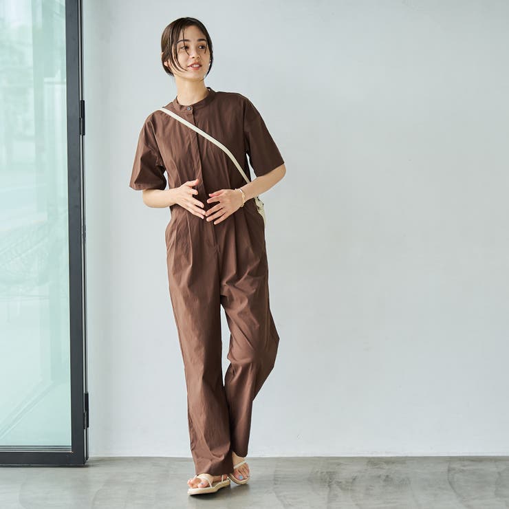 RONEL】タックオールインワン[品番：COEW0005759]｜coen【women