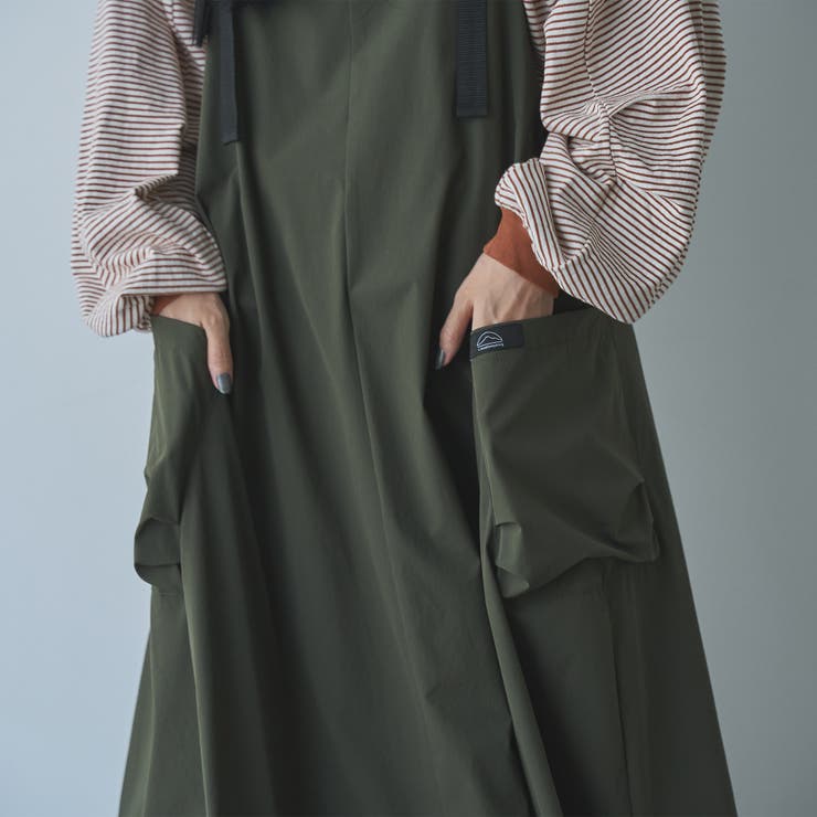 【C.mt】エプロンキャミワンピース | coen【women】 | 詳細画像18 