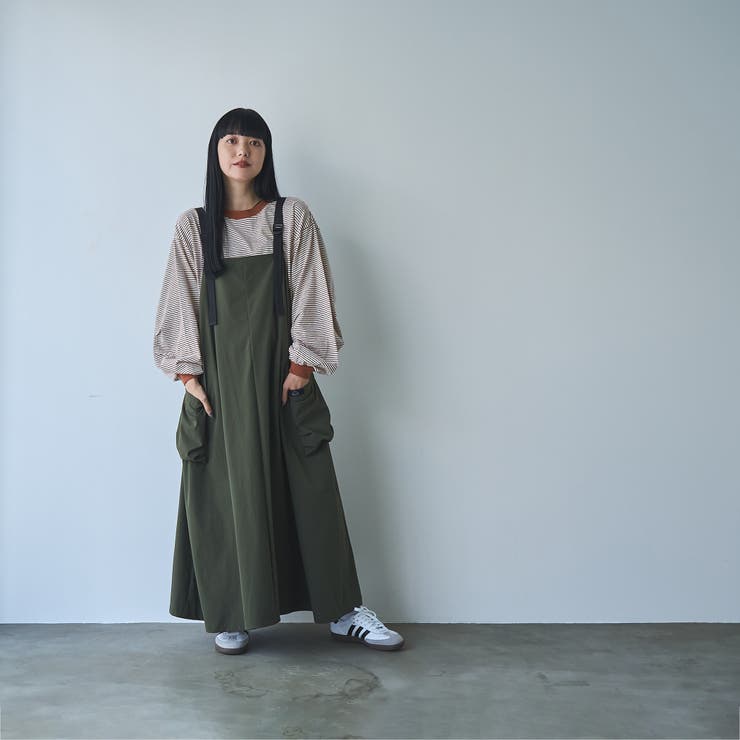 【C.mt】エプロンキャミワンピース | coen【women】 | 詳細画像8 