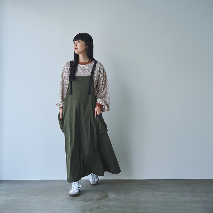 【C.mt】エプロンキャミワンピース | coen【women】 | 詳細画像9 