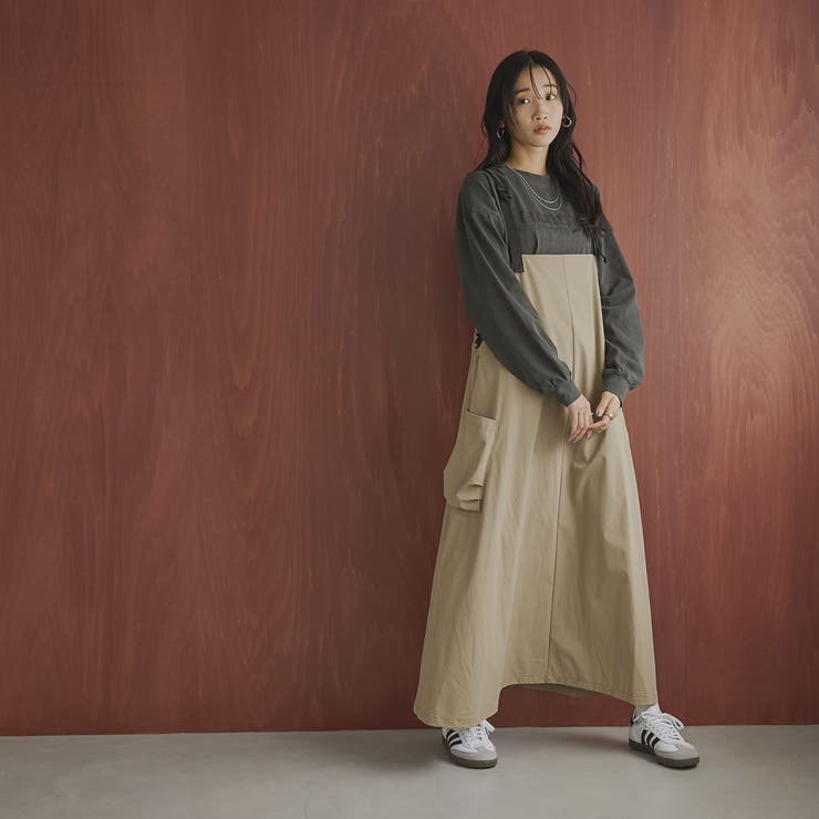 BEIGE | 【C.mt】エプロンキャミワンピース | coen【women】