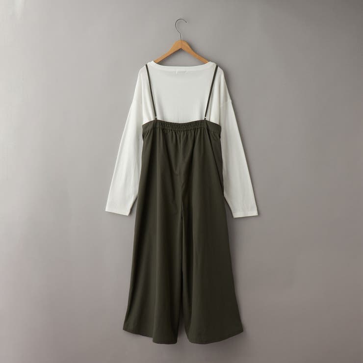 【2セットアイテム】ロングスリーブT&ギャザーサロペット | coen【women】 | 詳細画像8 