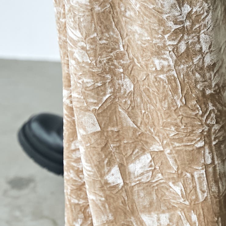 クラッシュベロアVネックジャンスカ | coen【women】 | 詳細画像16 