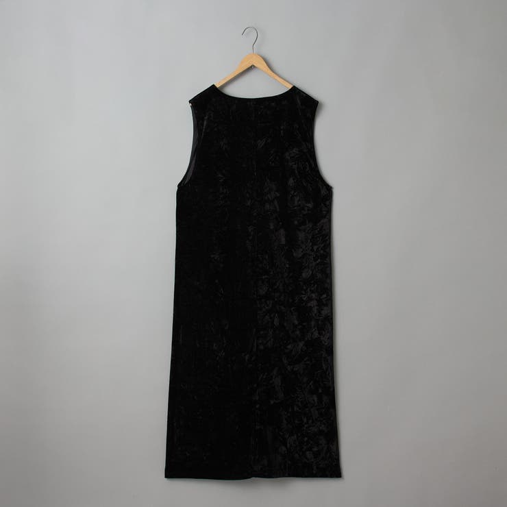 クラッシュベロアVネックジャンスカ | coen【women】 | 詳細画像18 