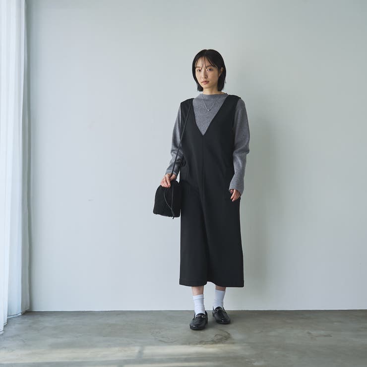 REVERSEWARMVネックジャンパースカート | coen【women】 | 詳細画像14 