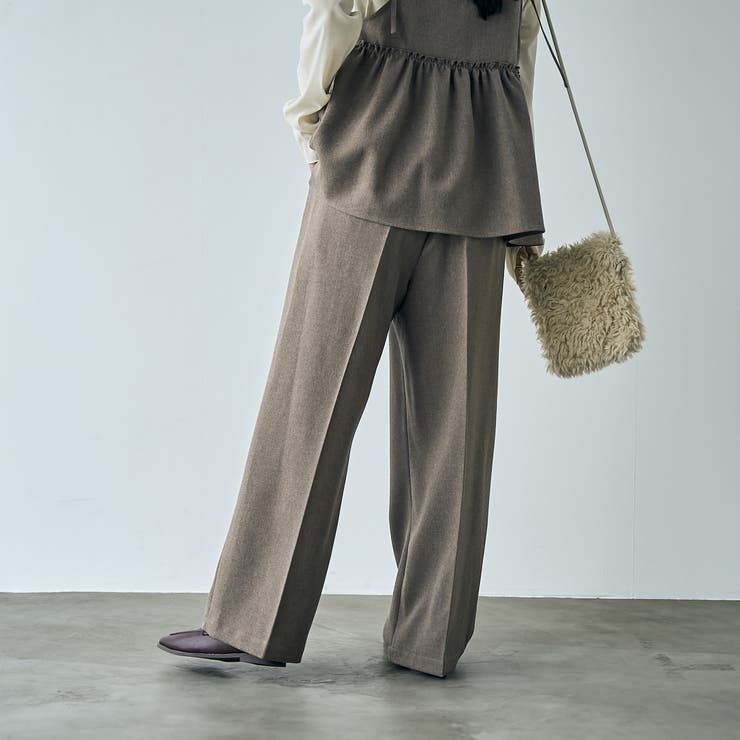 【そうコレ! 】ウールライクキャミソールセットアップ | coen【women】 | 詳細画像10 