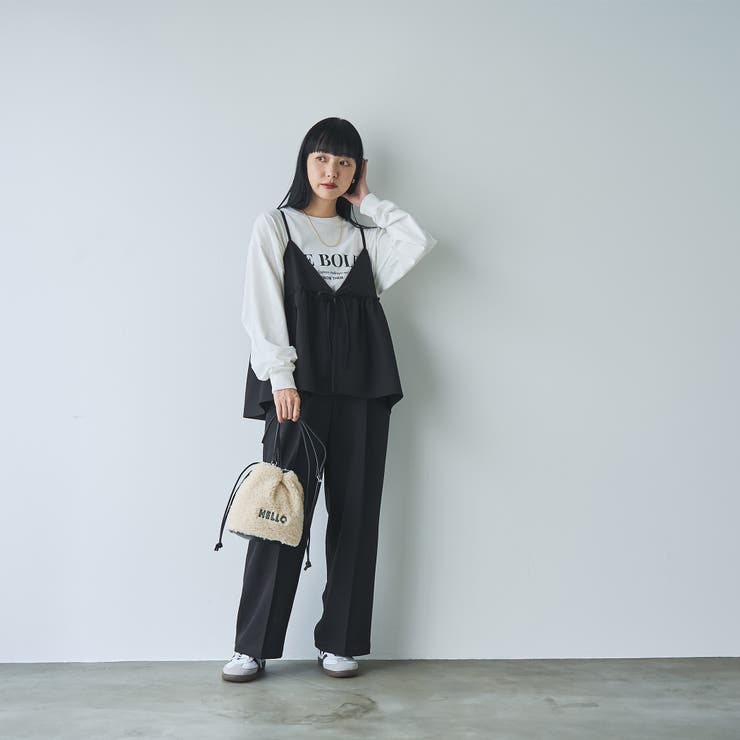 【そうコレ! 】ウールライクキャミソールセットアップ | coen【women】 | 詳細画像11 