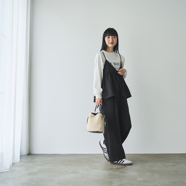 【そうコレ! 】ウールライクキャミソールセットアップ | coen【women】 | 詳細画像12 