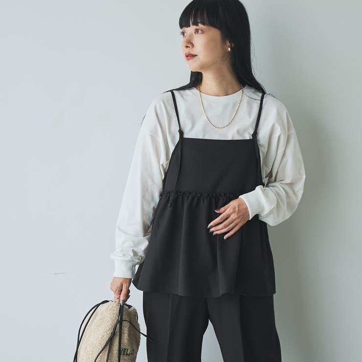 【そうコレ! 】ウールライクキャミソールセットアップ | coen【women】 | 詳細画像17 