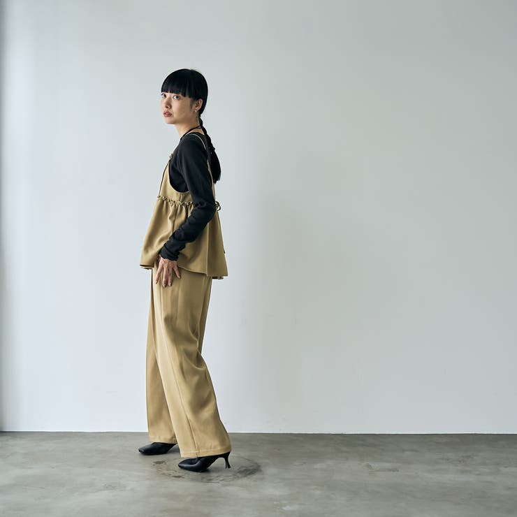 【そうコレ! 】ウールライクキャミソールセットアップ | coen【women】 | 詳細画像25 