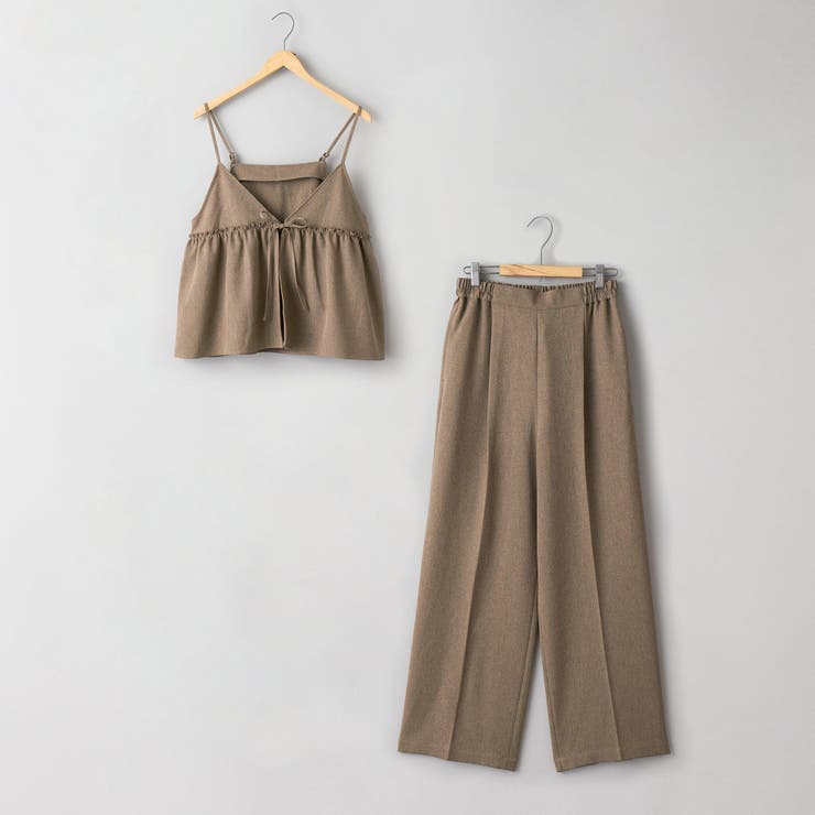 【そうコレ! 】ウールライクキャミソールセットアップ | coen【women】 | 詳細画像29 