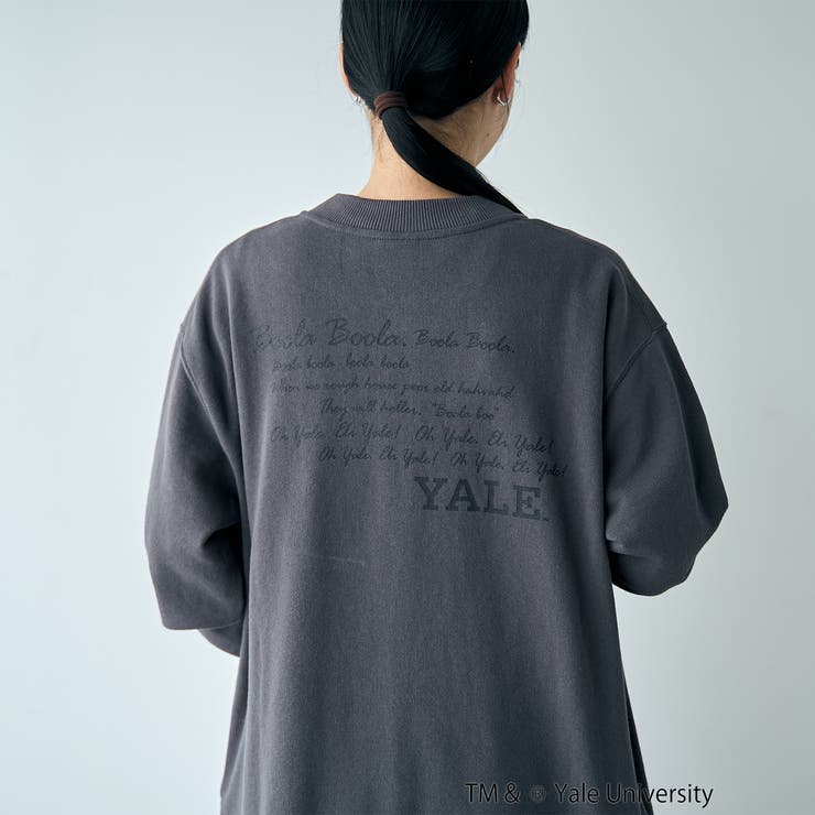 YALE別注ロゴプリントハーフジップワンピース | coen【women】 | 詳細画像18 