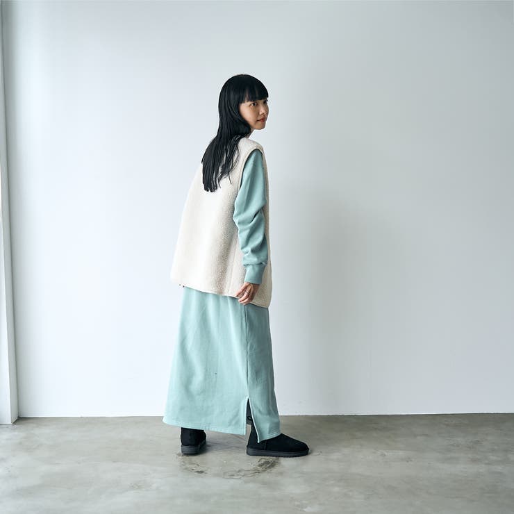 YALE別注ロゴプリントハーフジップワンピース | coen【women】 | 詳細画像25 