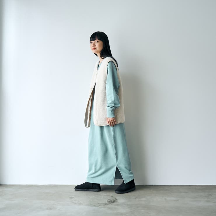 YALE別注ロゴプリントハーフジップワンピース | coen【women】 | 詳細画像26 