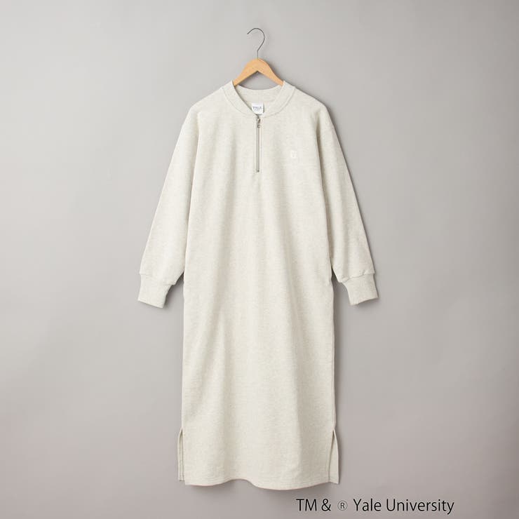 YALE別注ロゴプリントハーフジップワンピース | coen【women】 | 詳細画像29 