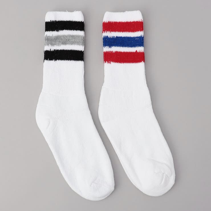 その他1 | 【お得な２足セット】Railroad sock ラインクルーソックス | coen【women】