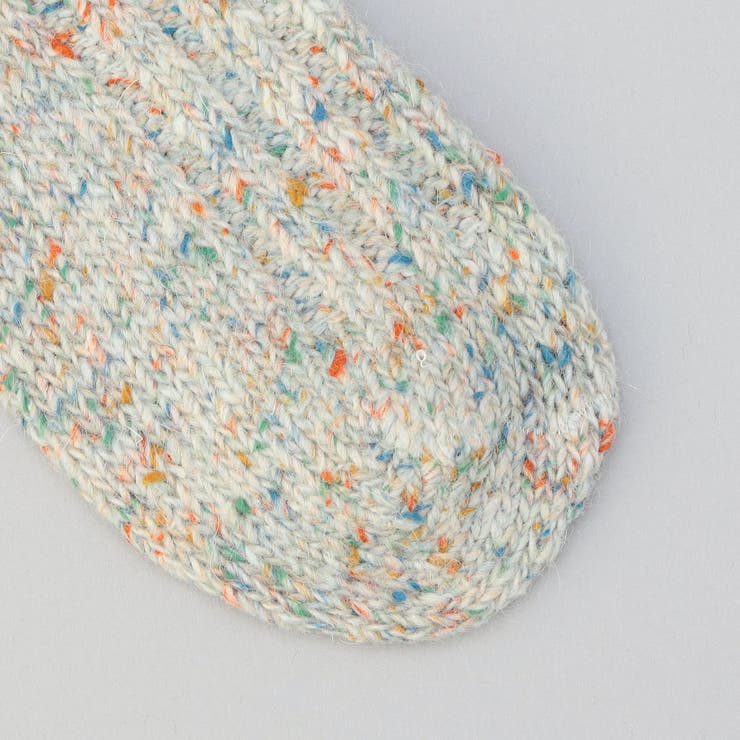 【H FOOT WEAR（エイチ フットウェア）】メランジリブクルーソックス | coen【women】 | 詳細画像4 