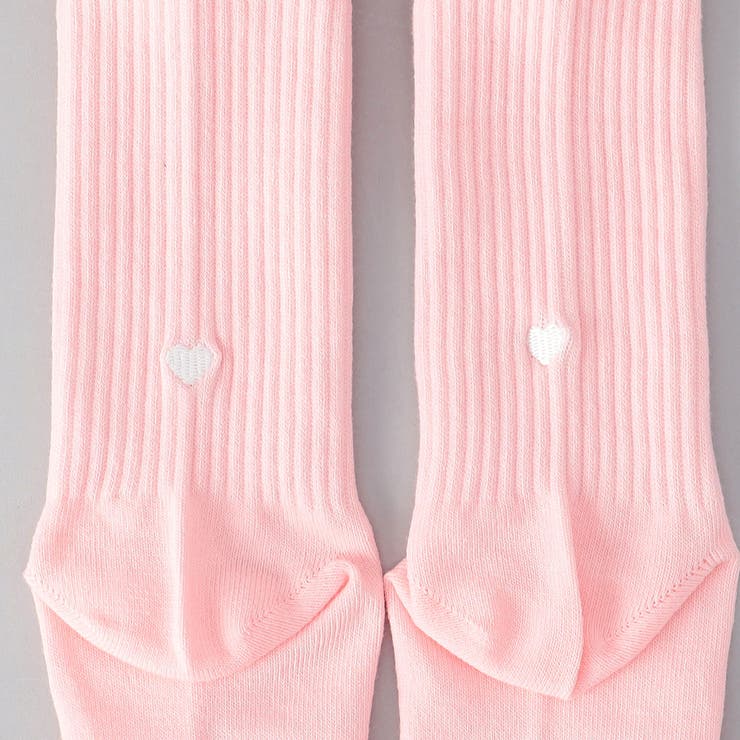 ハートバック刺繍リブソックス | coen【women】 | 詳細画像7 
